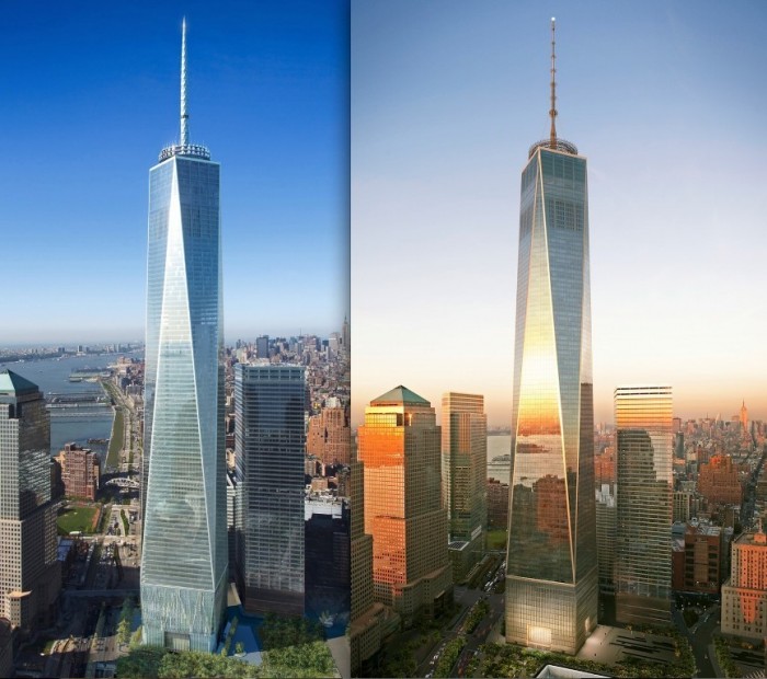 One World Trade Center 1wtc antenna redesign Top 10 Tallest Buildings in the World 2014