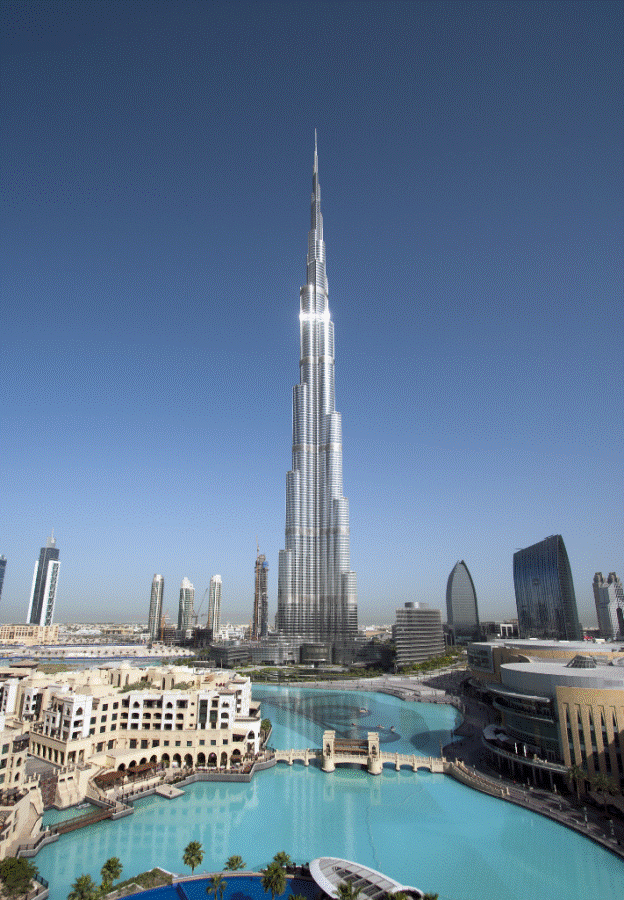 Burj Khalifa1 Top 10 Tallest Buildings in the World 2014